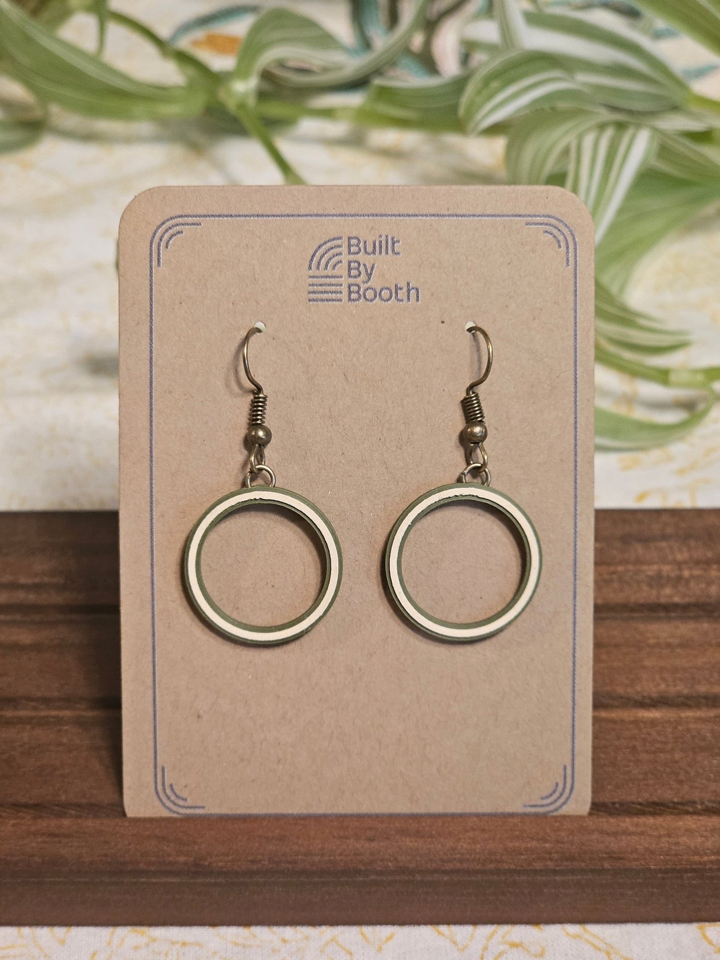 Dangle Earrings - Single Ring - Built By Booth