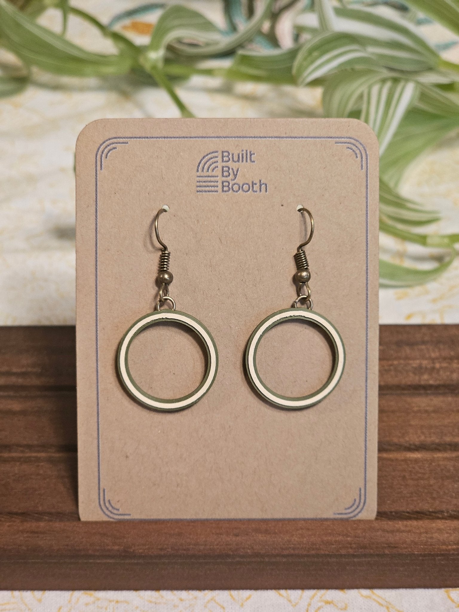 Dangle Earrings - Single Ring - Built By Booth