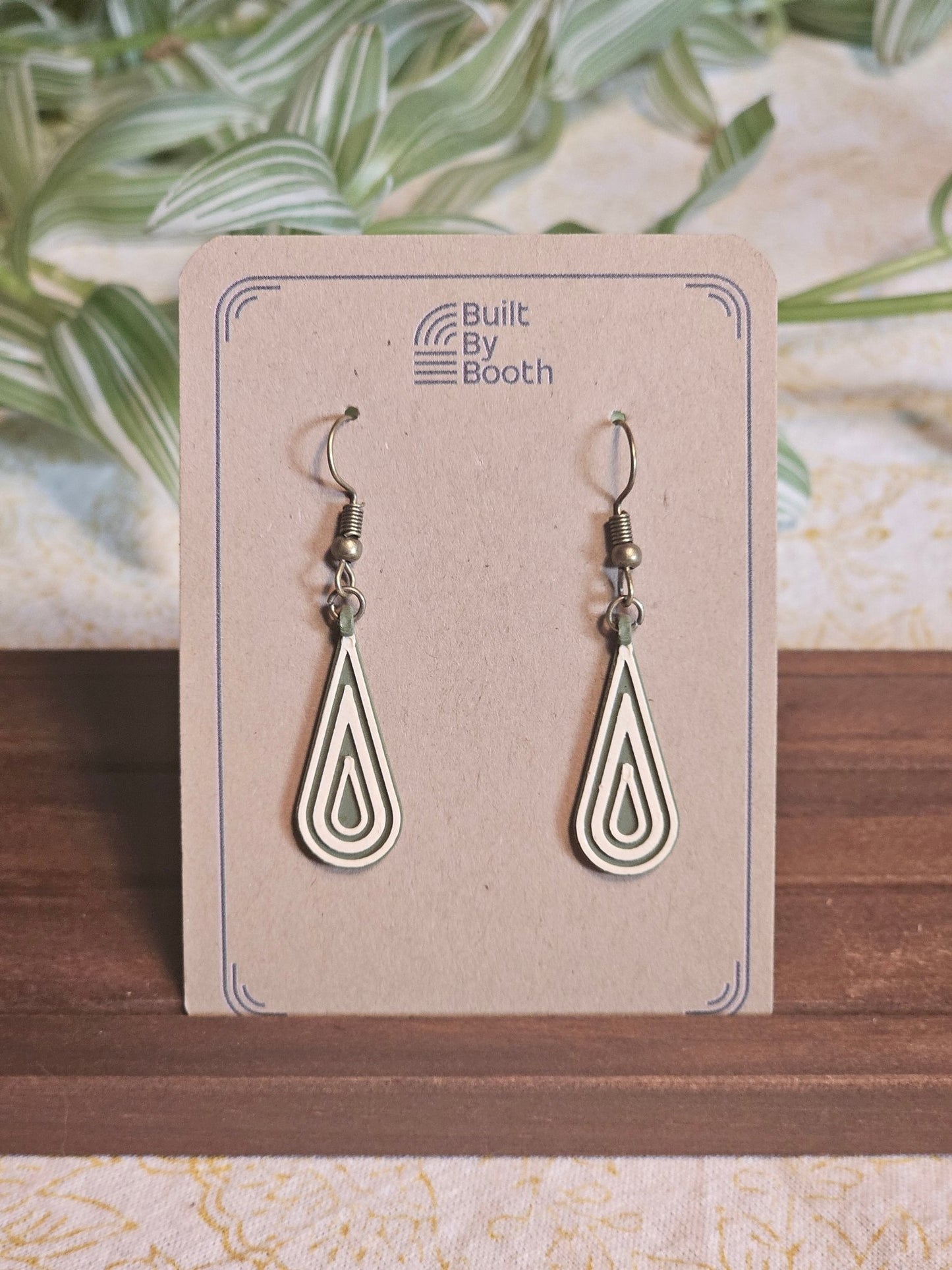 Dangle Earrings - Small Droplet - Built By Booth