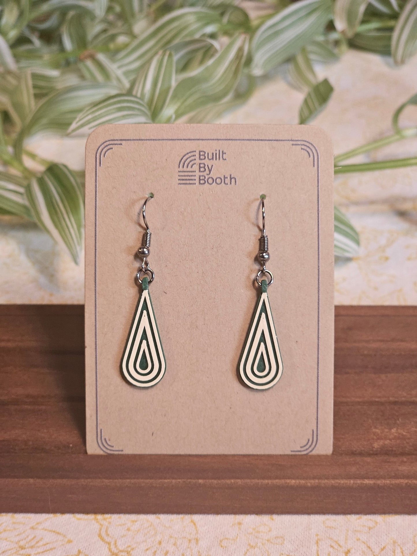 Dangle Earrings - Small Droplet - Built By Booth