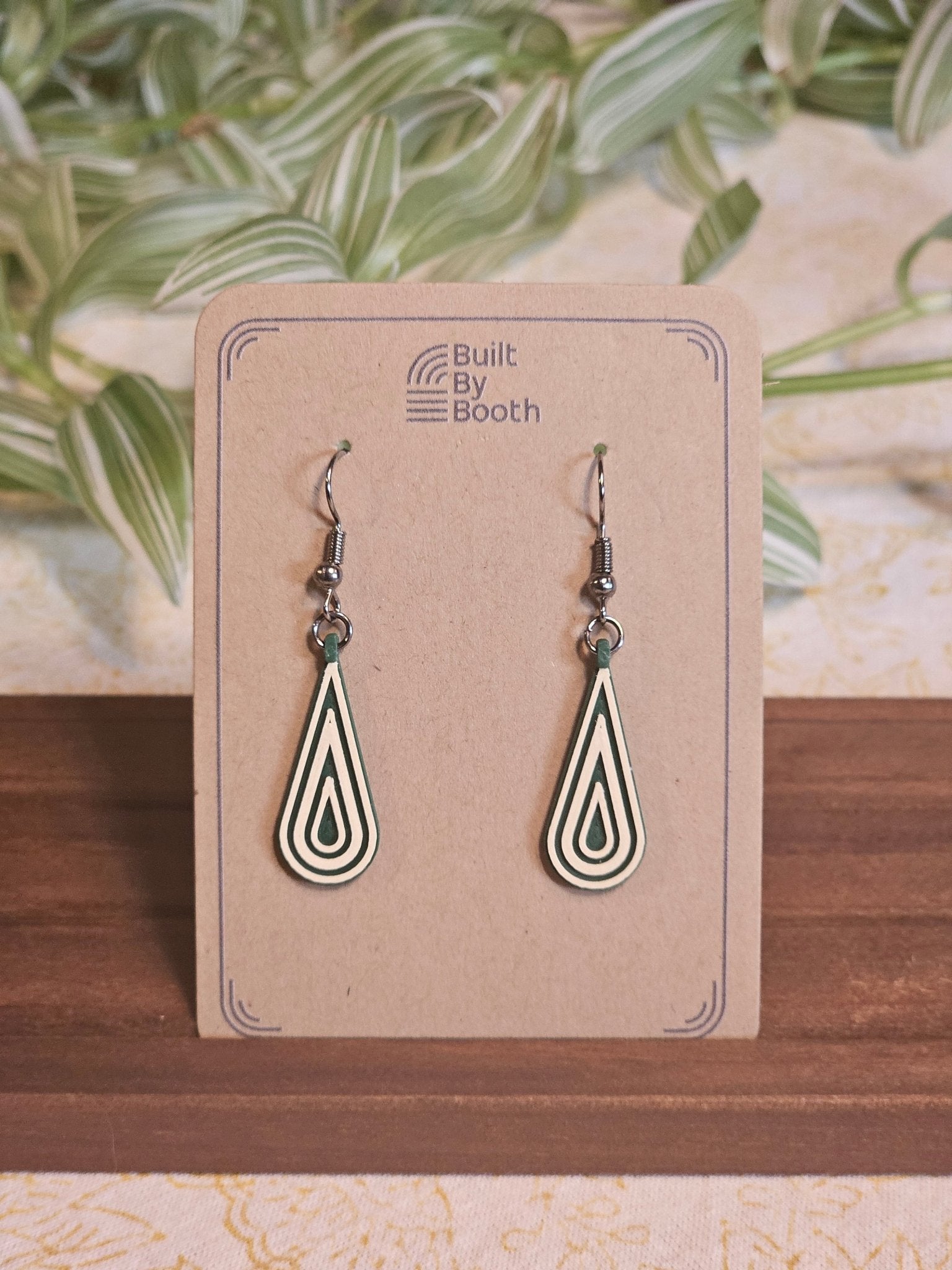 Dangle Earrings - Small Droplet - Built By Booth