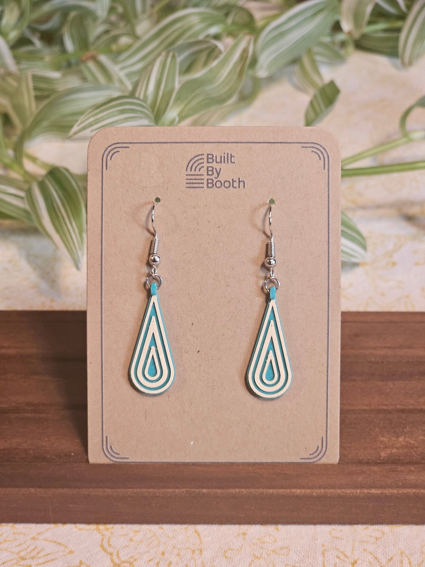 Dangle Earrings - Small Droplet - Built By Booth