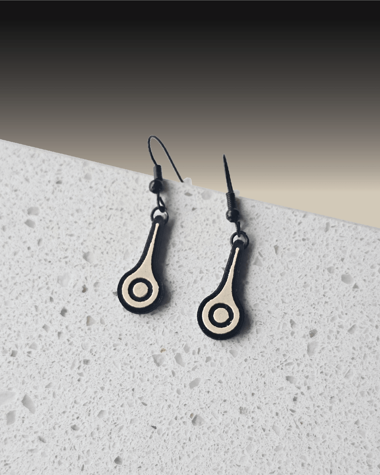 Dangle Earrings - Small Meteor - Built By Booth