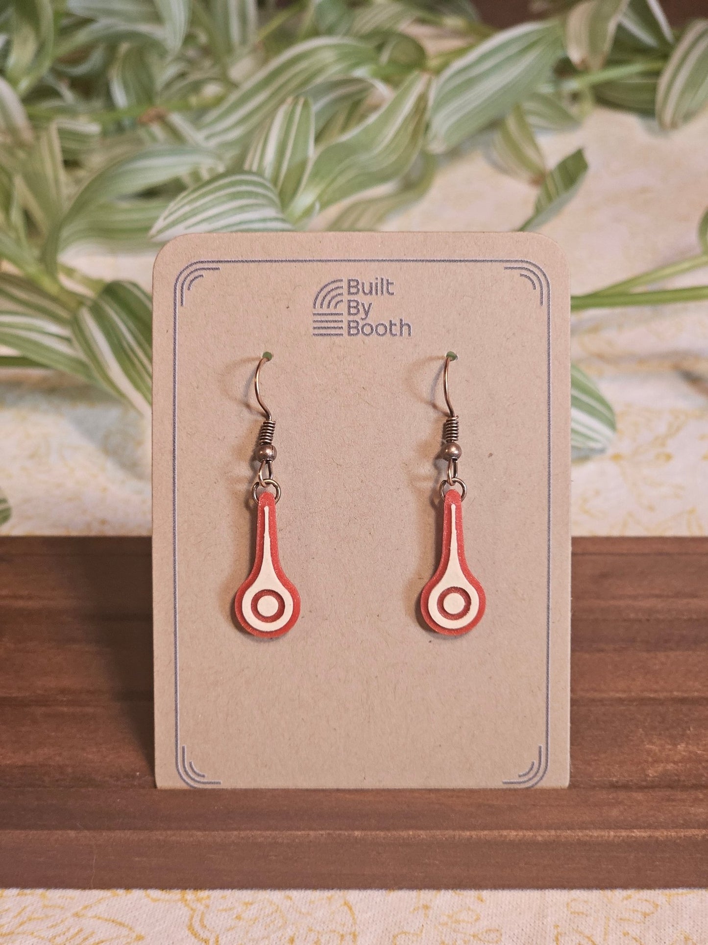 Dangle Earrings - Small Meteor - Built By Booth