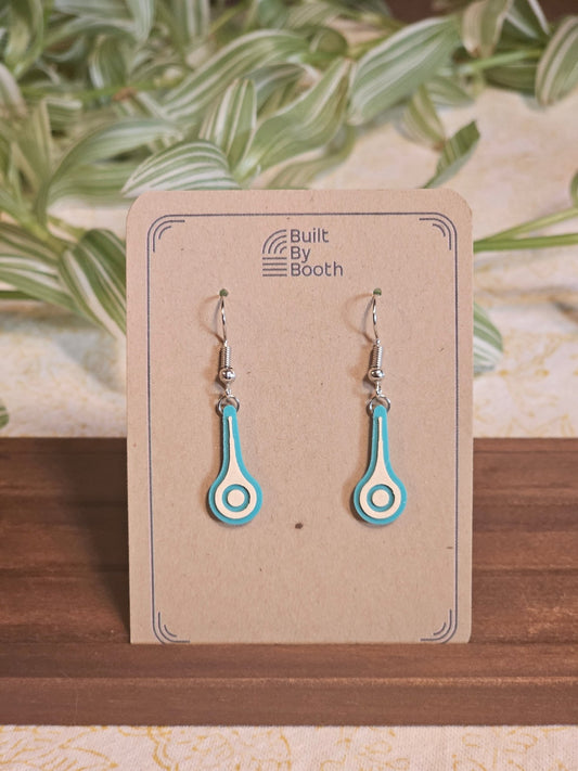 Dangle Earrings - Small Meteor - Built By Booth