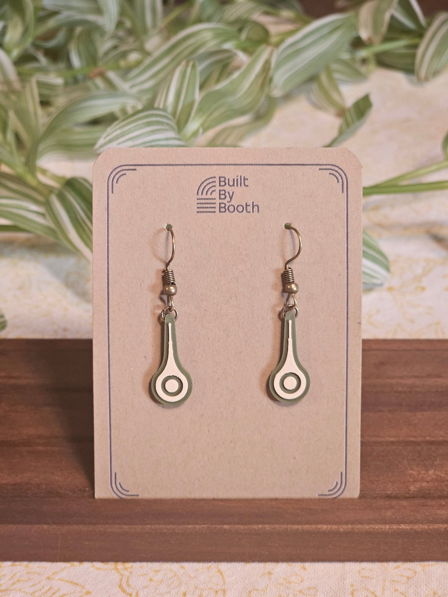 Dangle Earrings - Small Meteor - Built By Booth