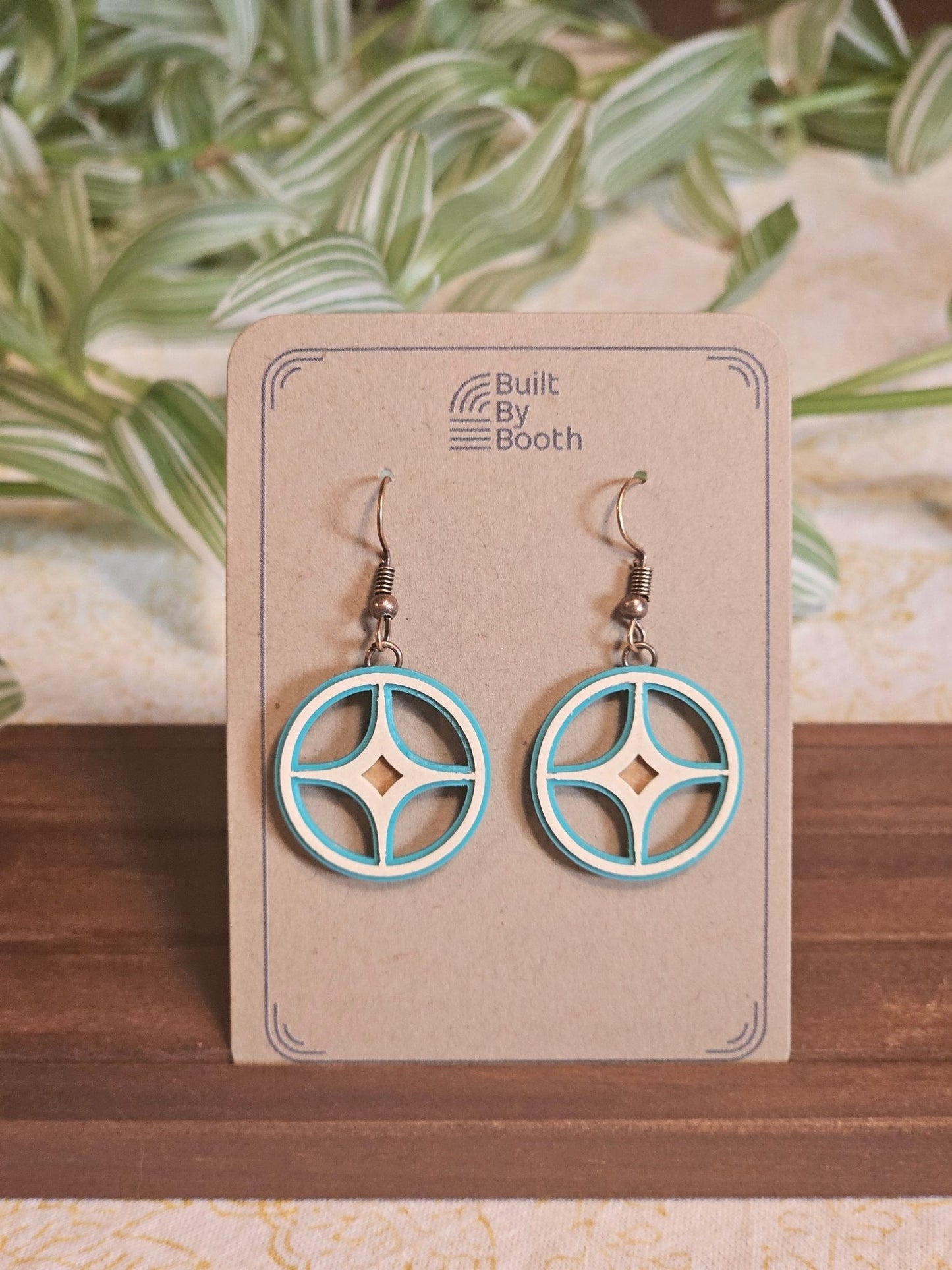 Dangle Earrings - Starburst 3 - Color - Built By Booth