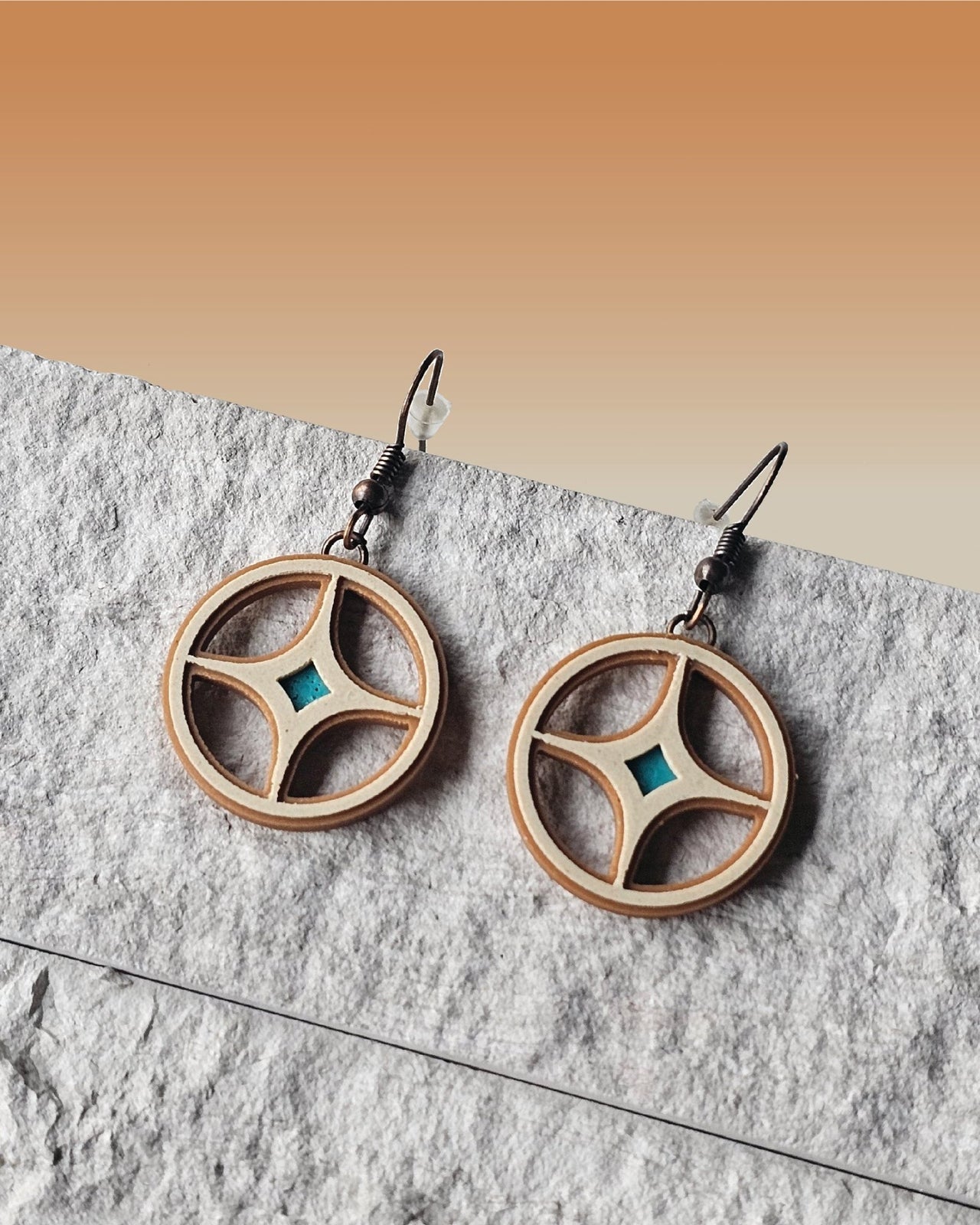 Dangle Earrings - Starburst 3 - Color - Built By Booth