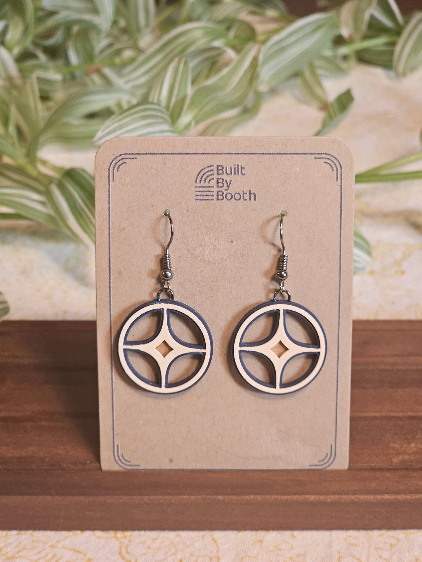 Dangle Earrings - Starburst 3 - Color - Built By Booth