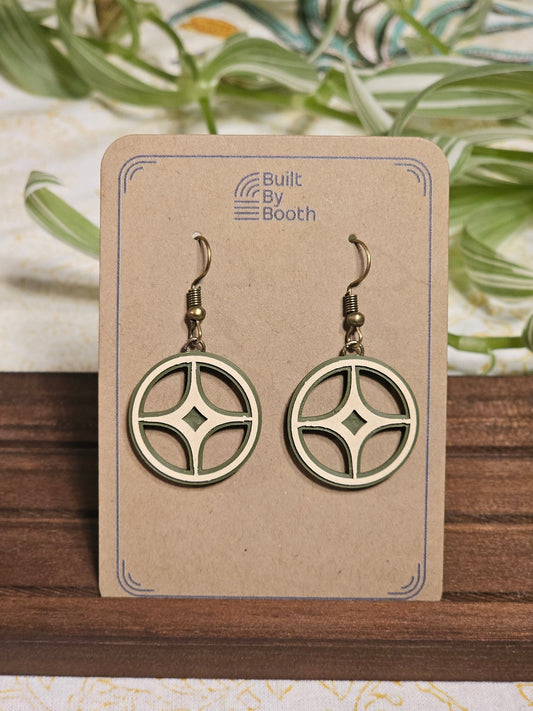 Dangle Earrings - Starburst - Built By Booth