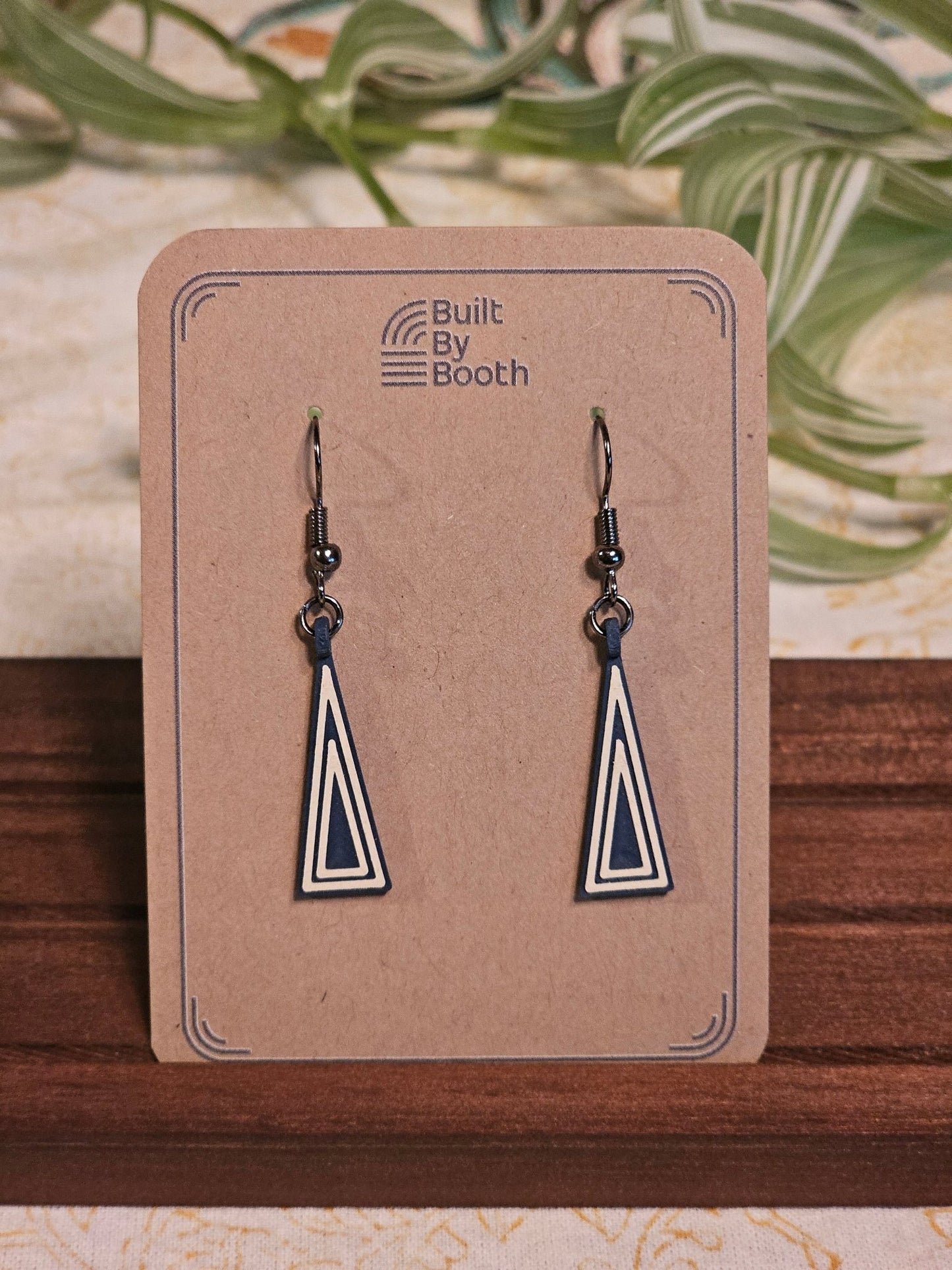 Dangle Earrings - Triangle Drop - Built By Booth