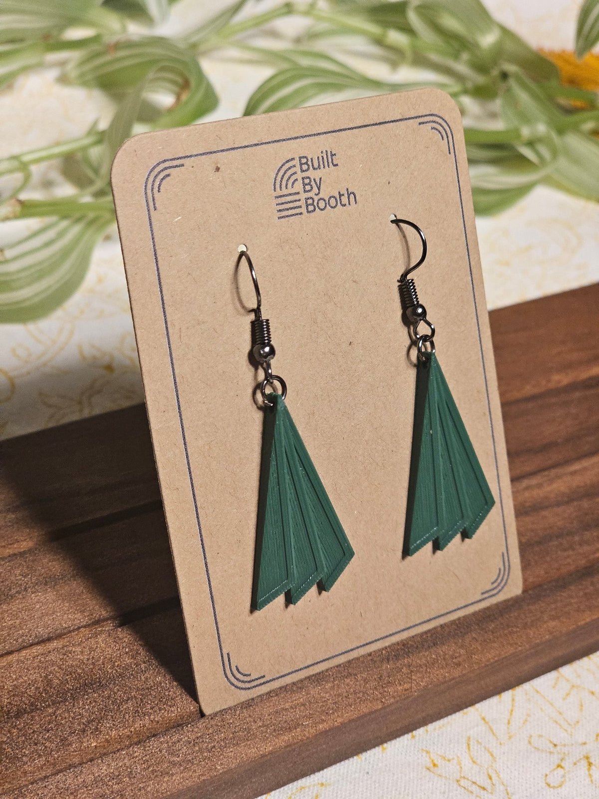 Dangle Earrings - Triple Fold - Built By Booth