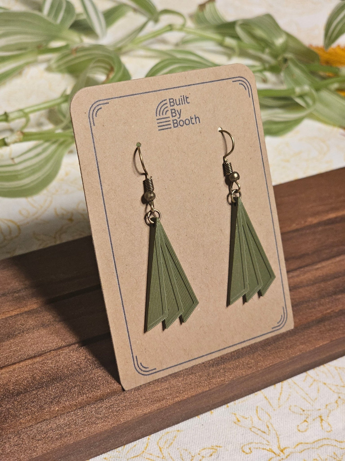 Dangle Earrings - Triple Fold - Built By Booth