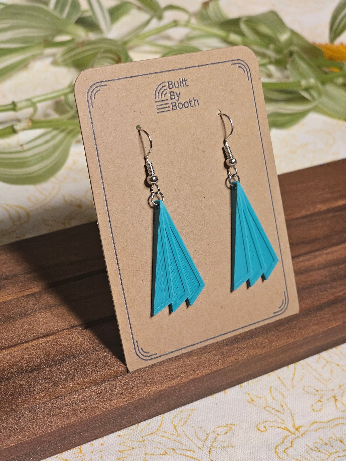 Dangle Earrings - Triple Fold - Built By Booth
