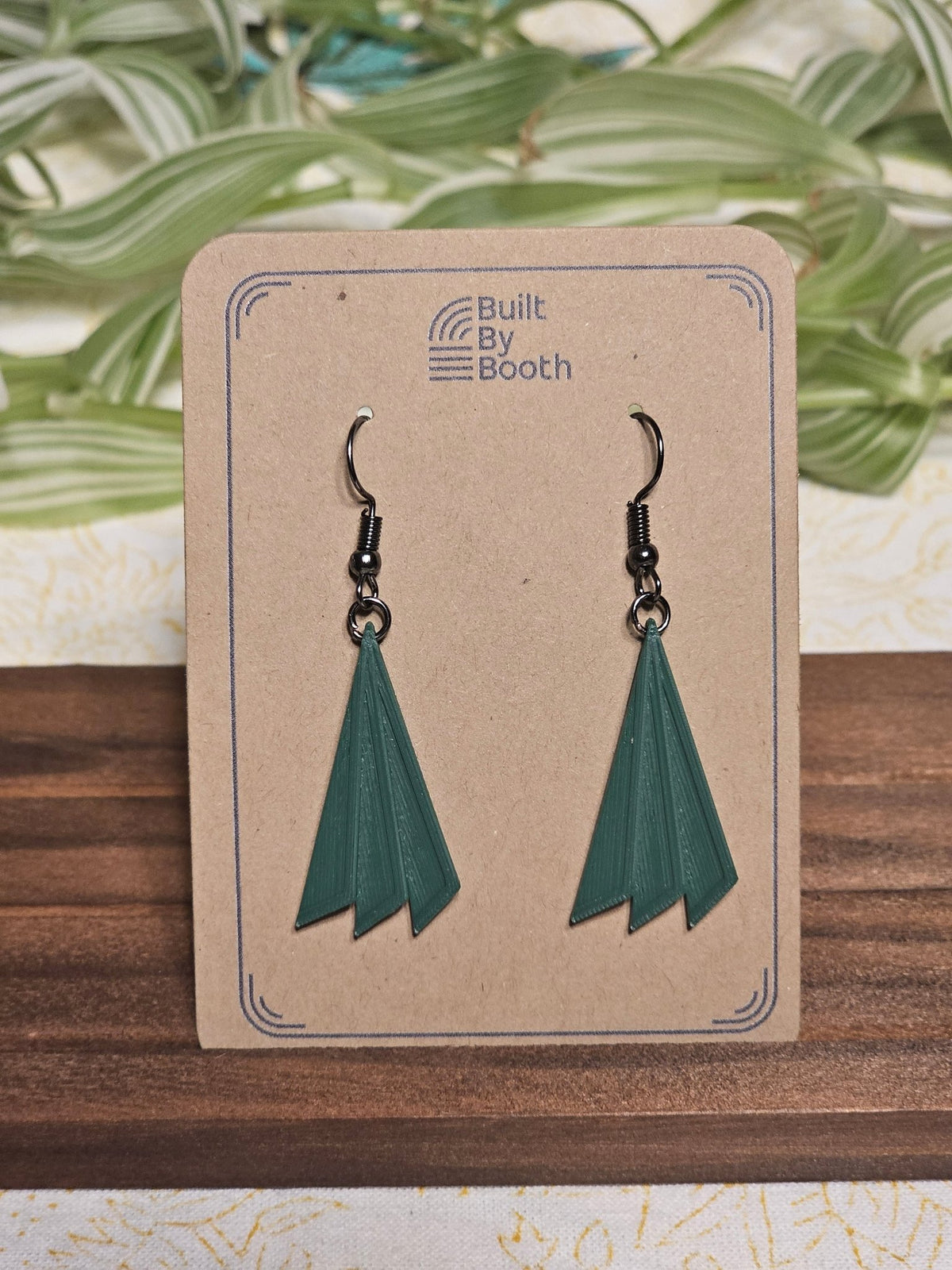 Dangle Earrings - Triple Fold - Built By Booth