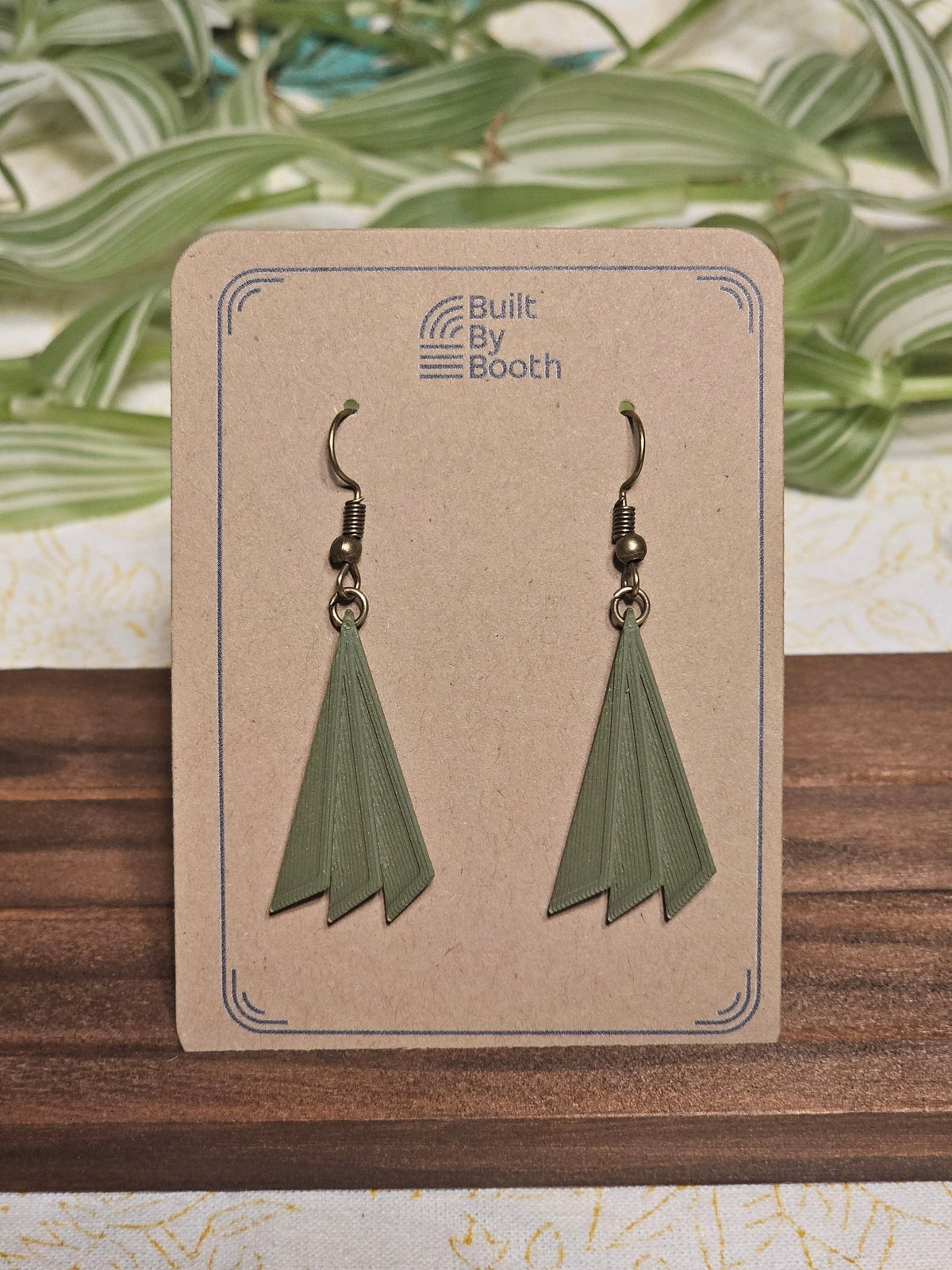 Dangle Earrings - Triple Fold - Built By Booth