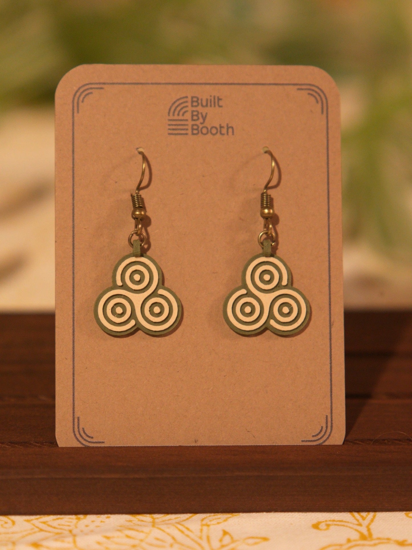 Dangle Earrings - Triple Spin - Built By Booth