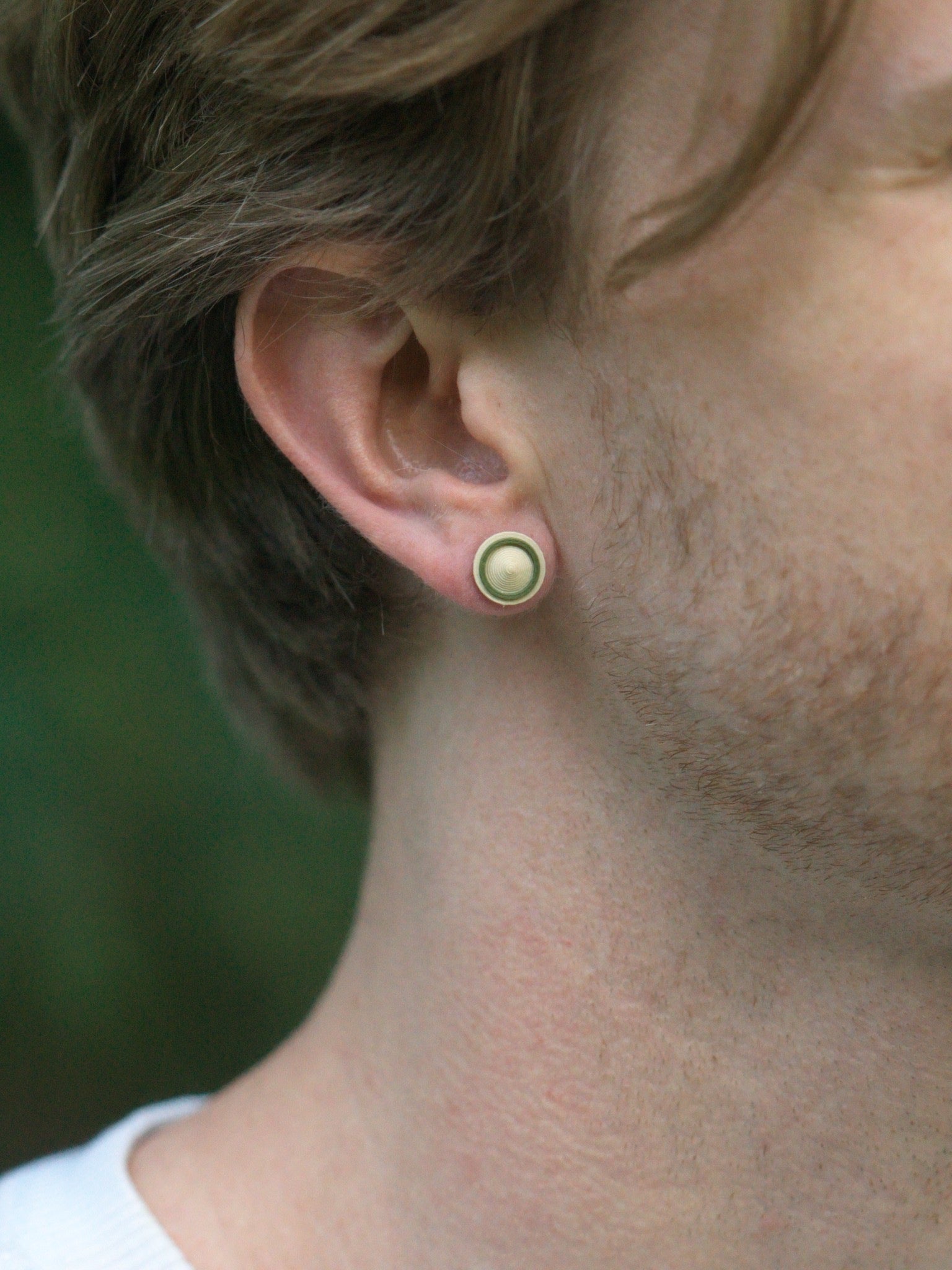 Stud Earrings - 11mm Ring Rise - Built By Booth