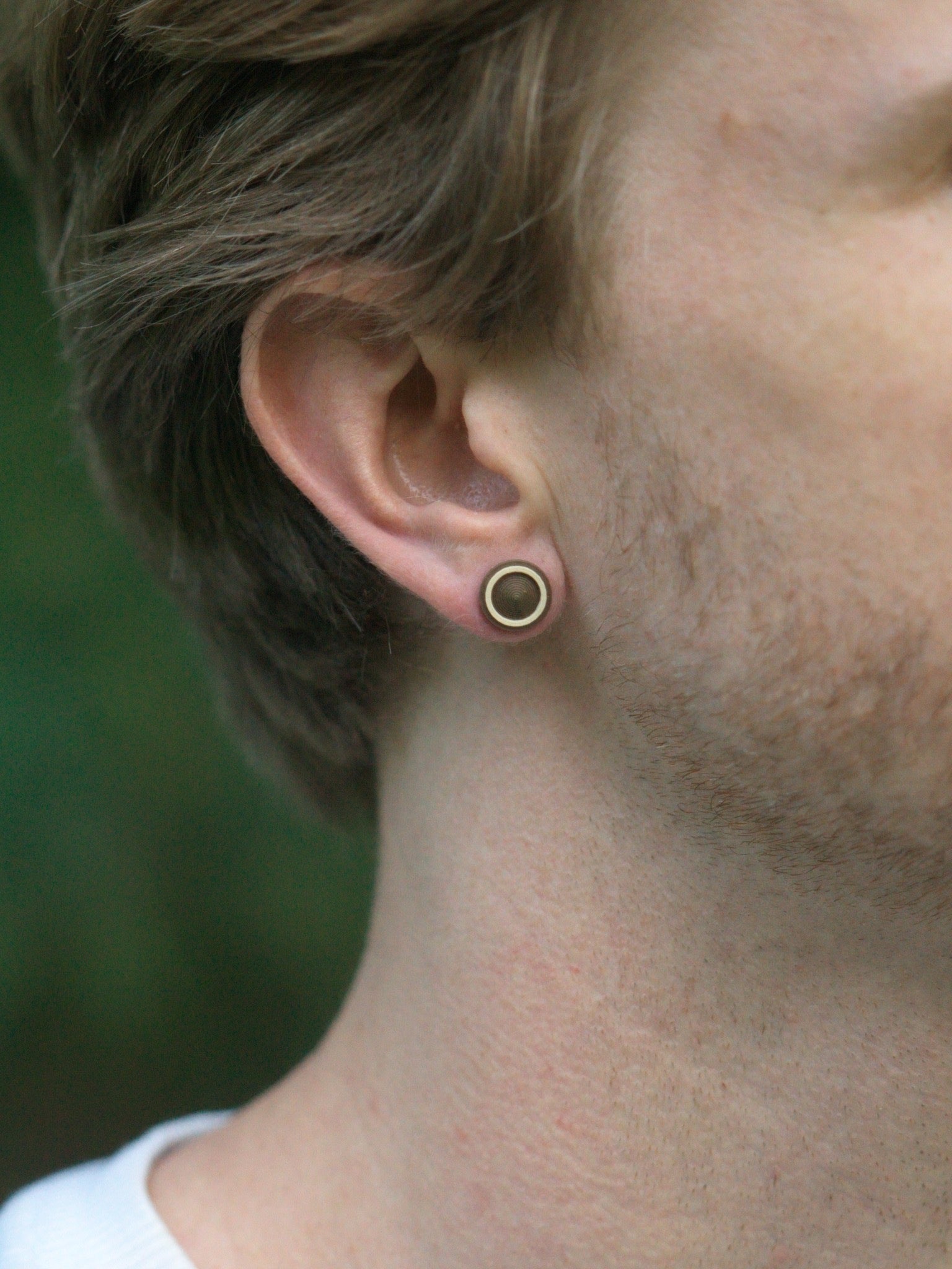 Stud Earrings - 11mm Ring Rise - Built By Booth