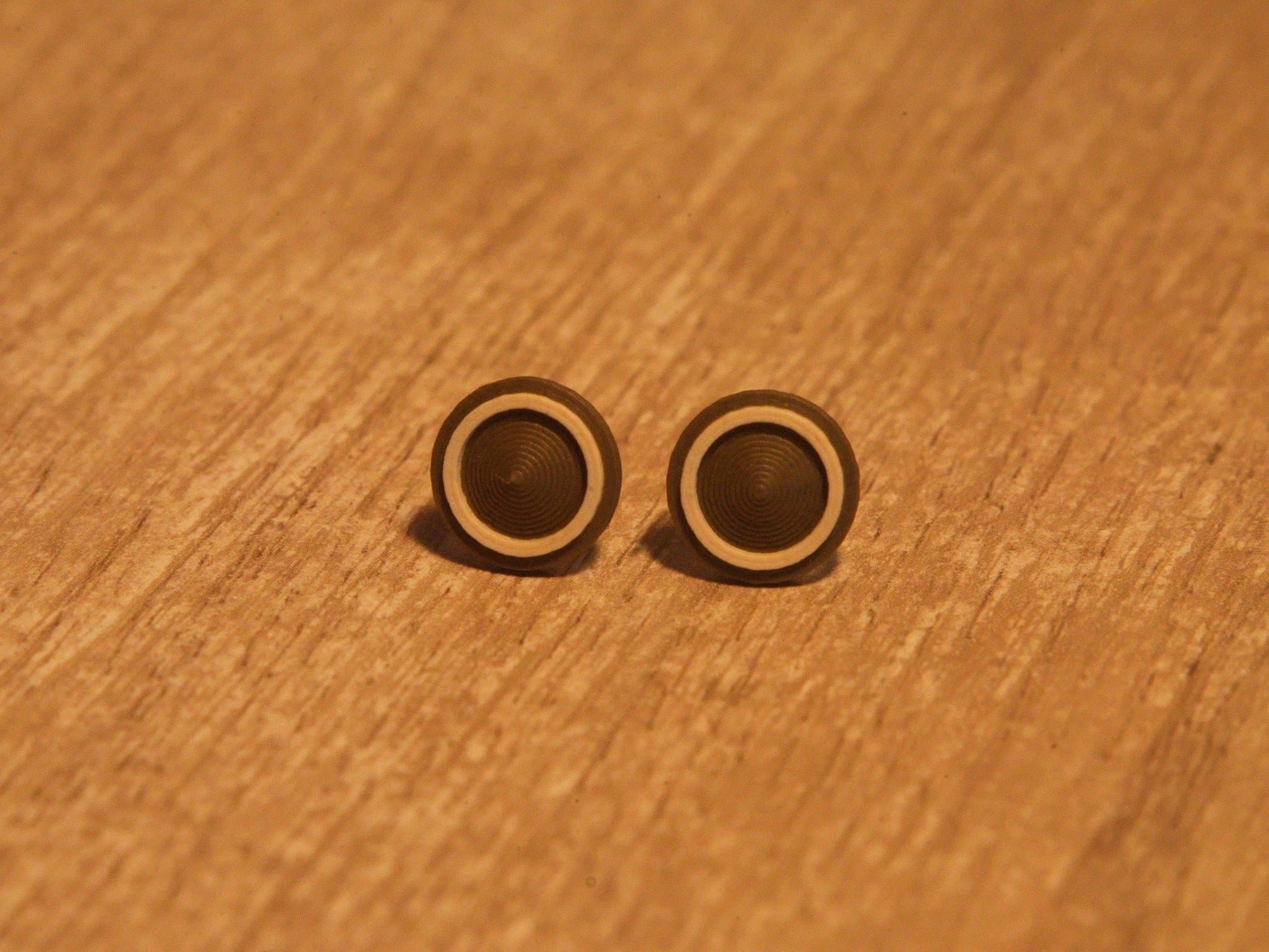 Stud Earrings - 11mm Ring Rise - Built By Booth