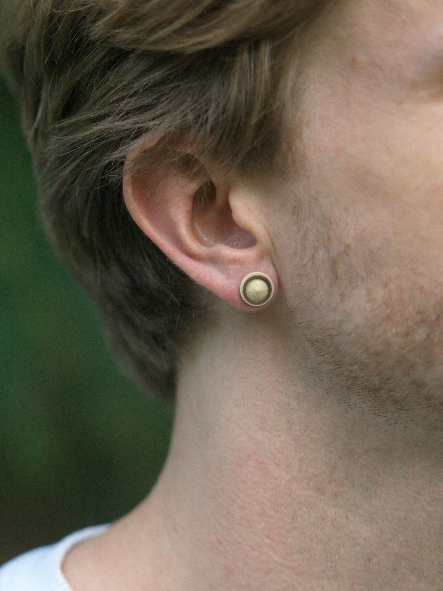 Stud Earrings - 11mm Ring Rise - Built By Booth