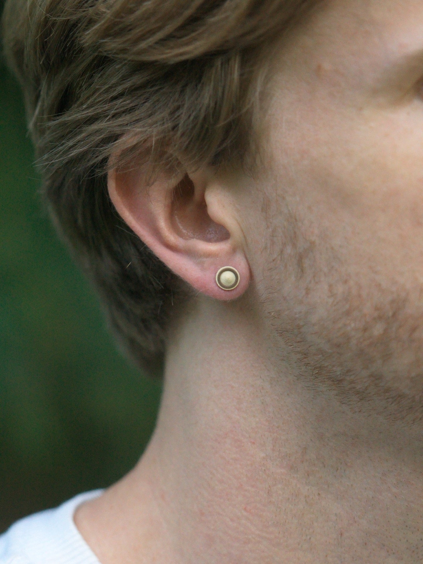 Stud Earrings - 8mm Ring Rise - Built By Booth