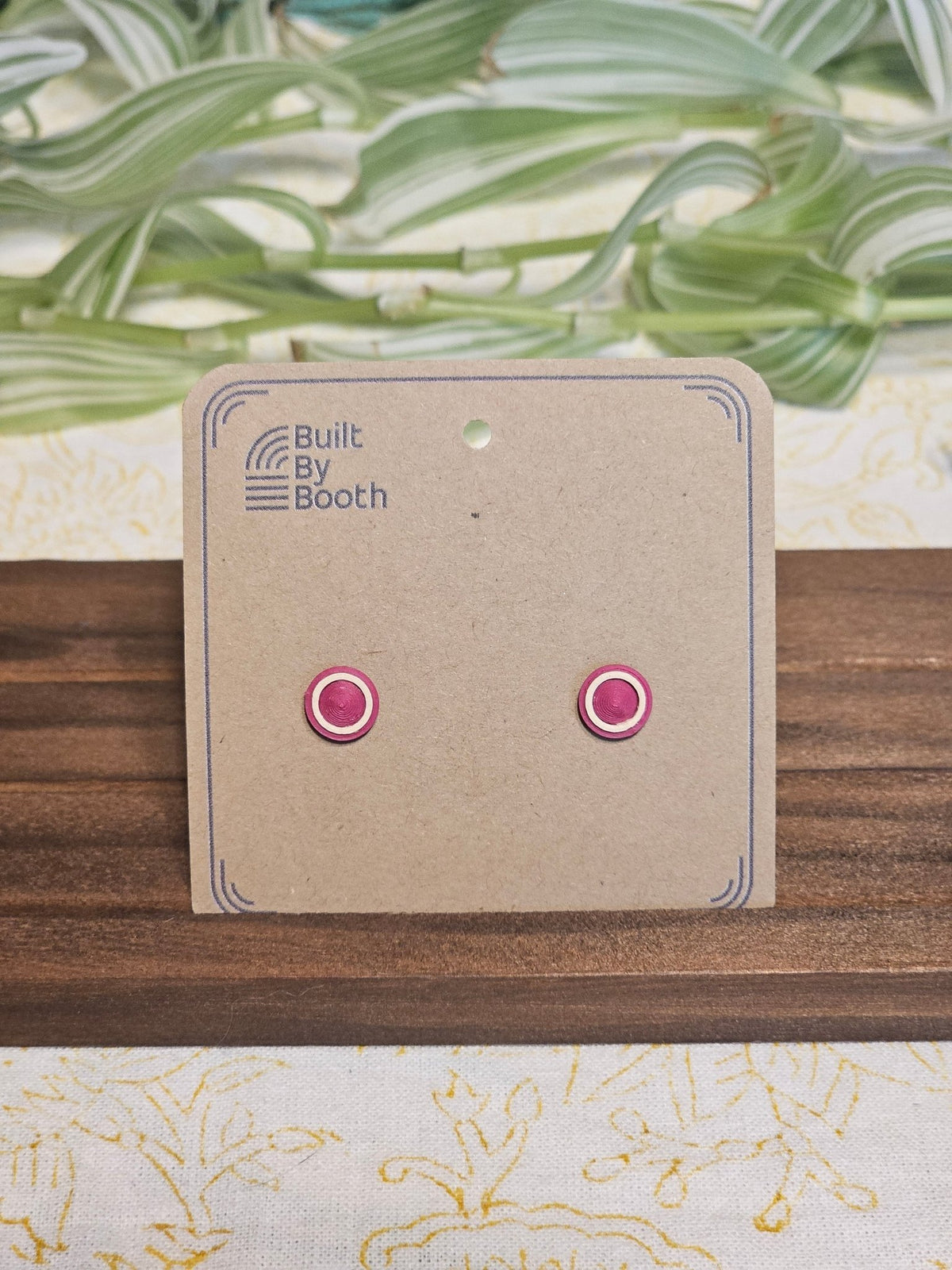 Stud Earrings - 8mm Ring Rise - Built By Booth
