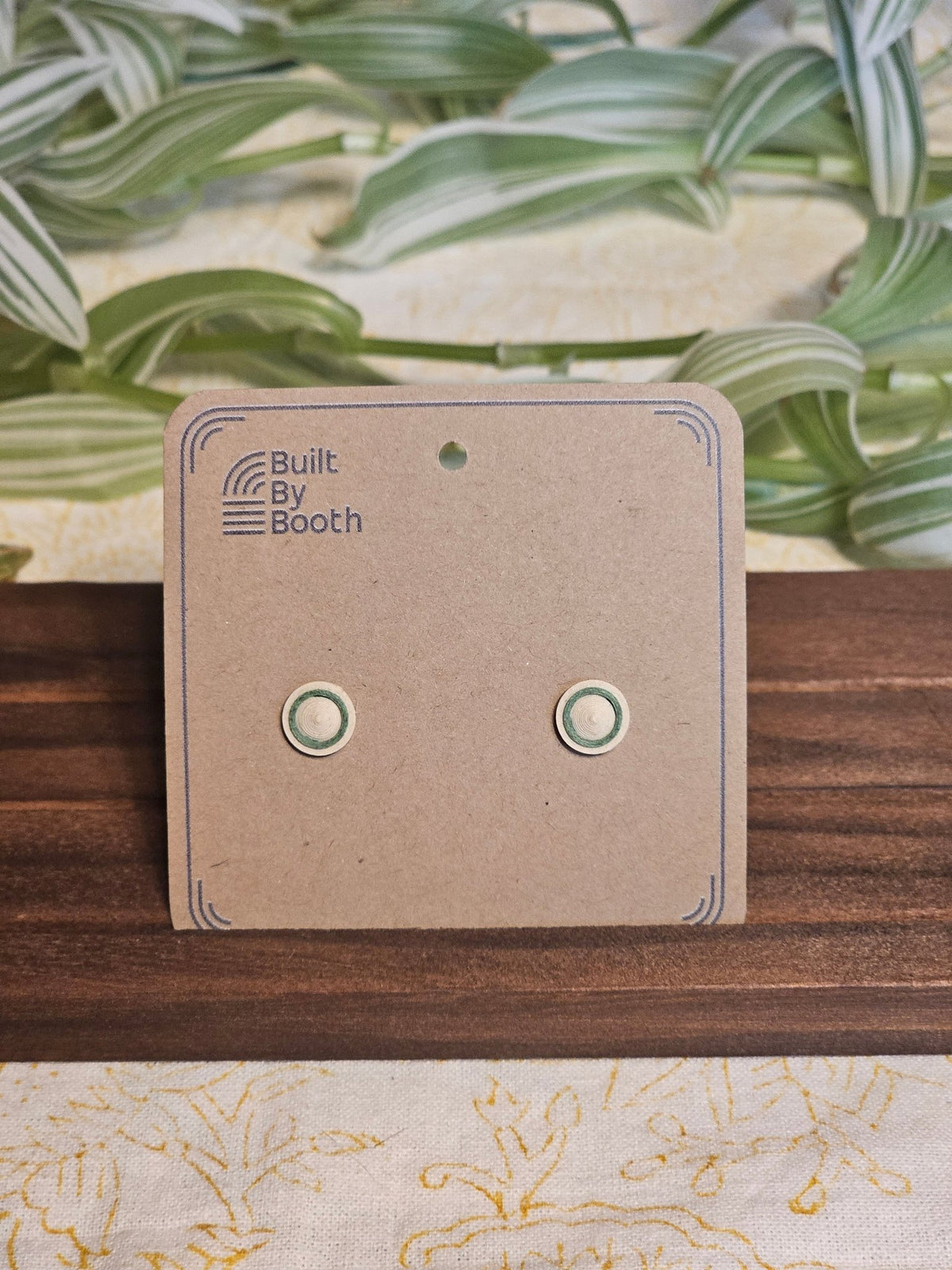 Stud Earrings - 8mm Ring Rise - Built By Booth