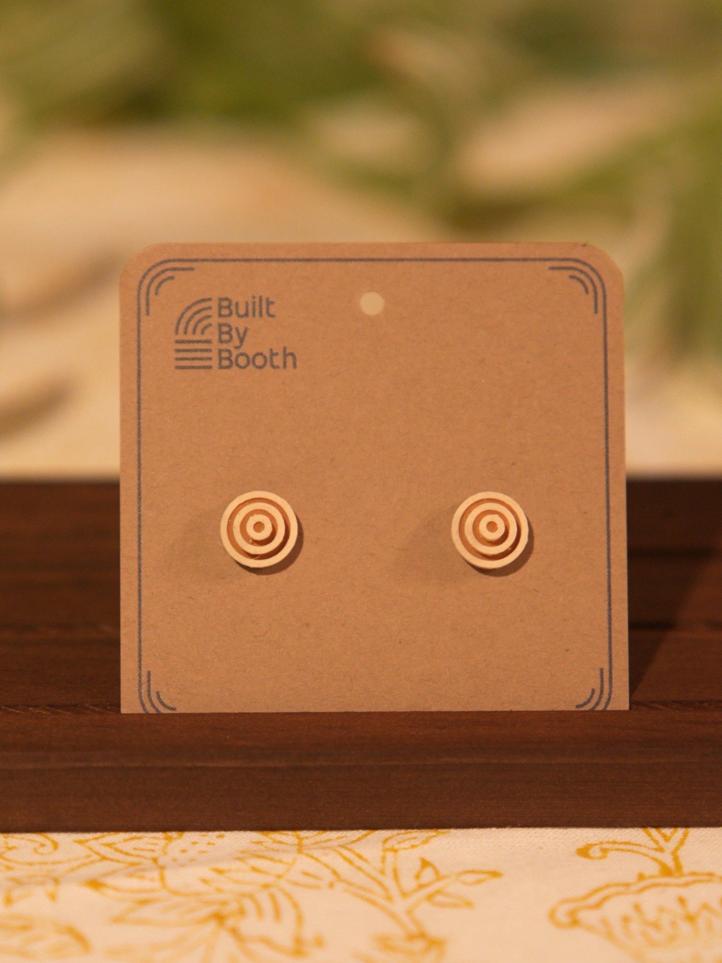 Stud Earrings - Cinnamon Roll - Built By Booth