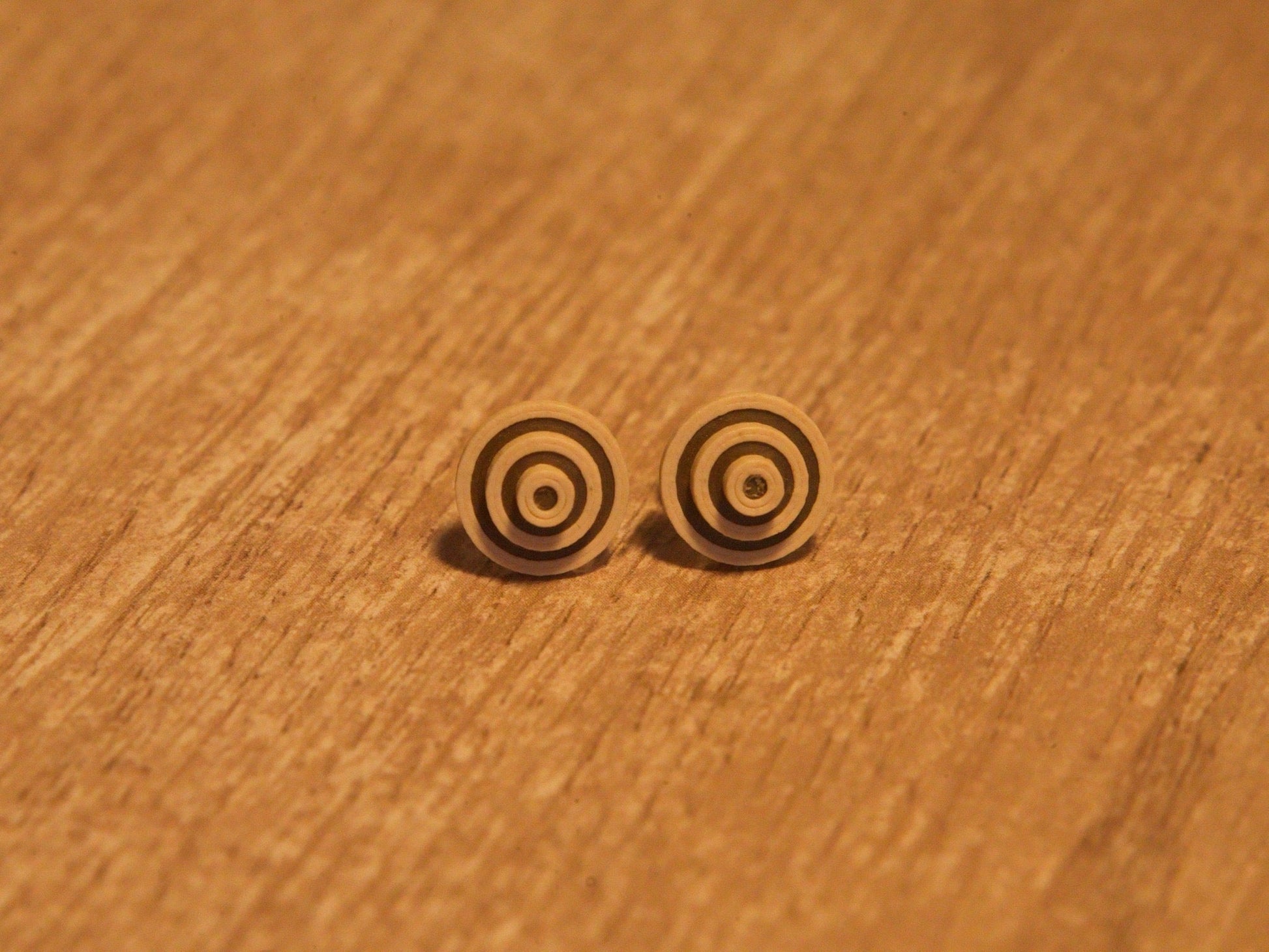 Stud Earrings - Cinnamon Roll - Built By Booth