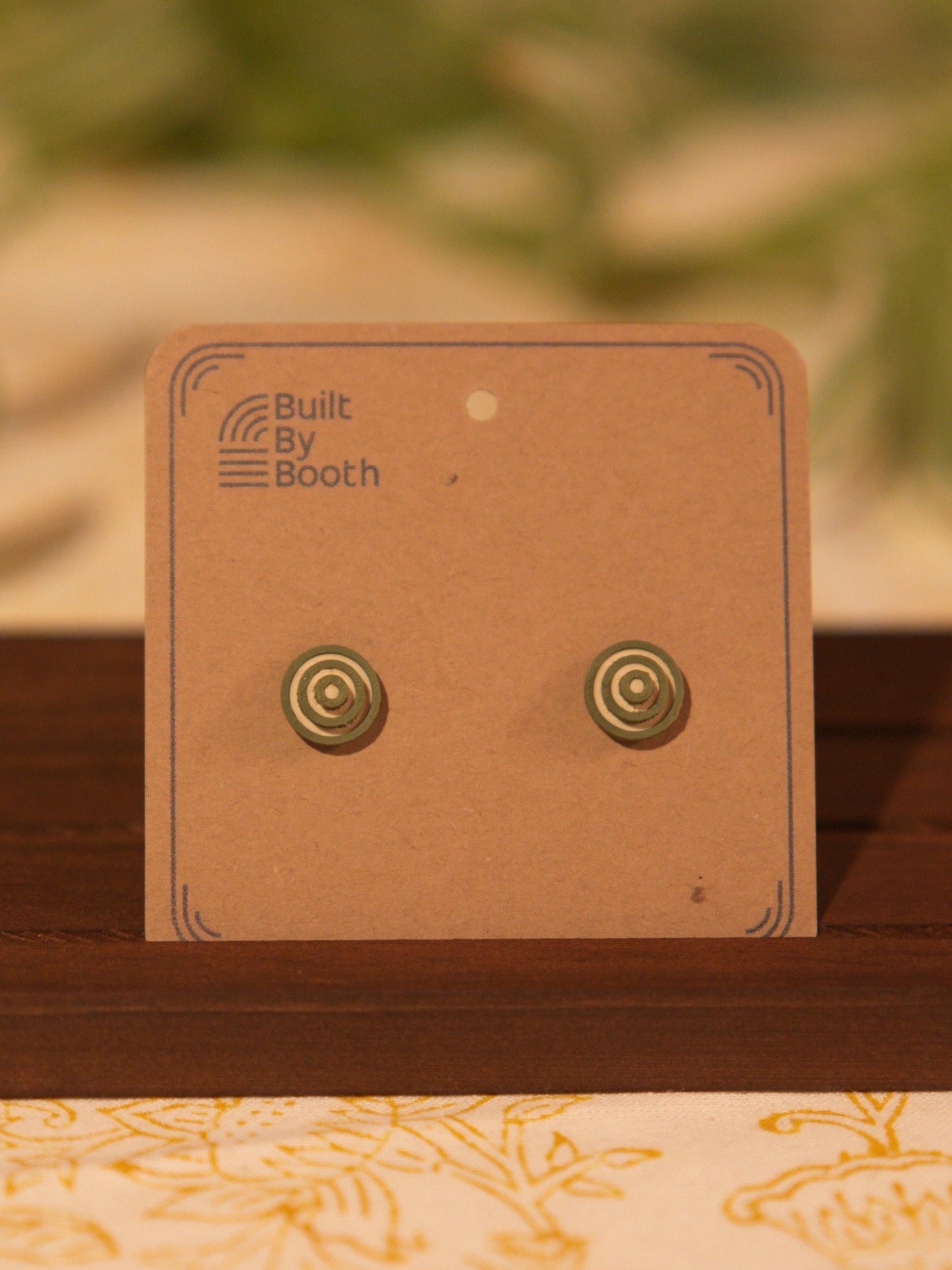 Stud Earrings - Cinnamon Roll - Built By Booth