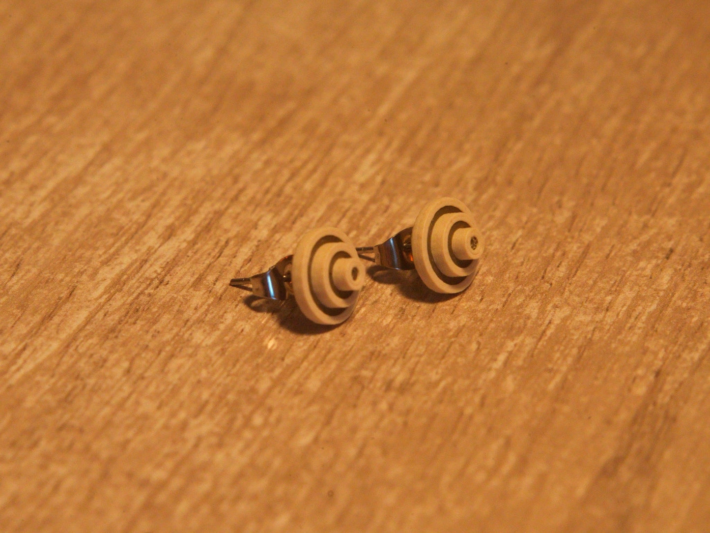 Stud Earrings - Cinnamon Roll - Built By Booth