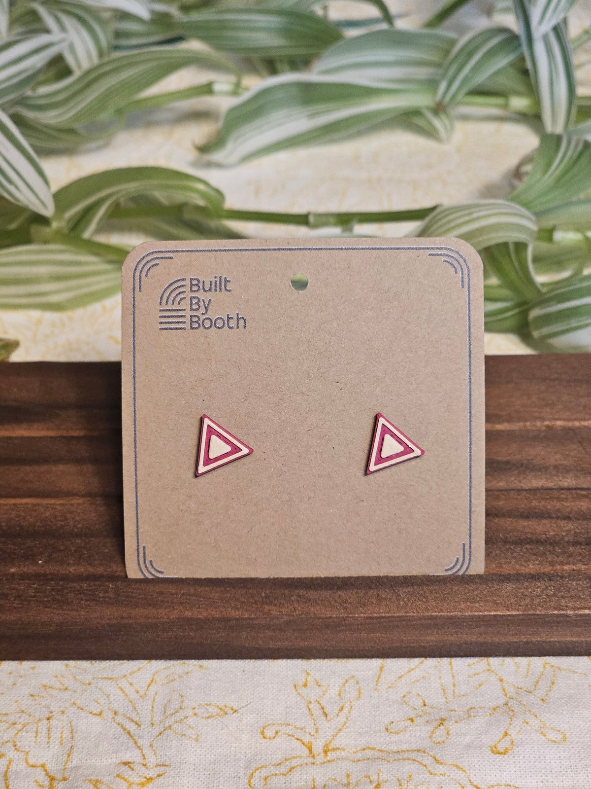 Stud Earrings - Triangle - Built By Booth