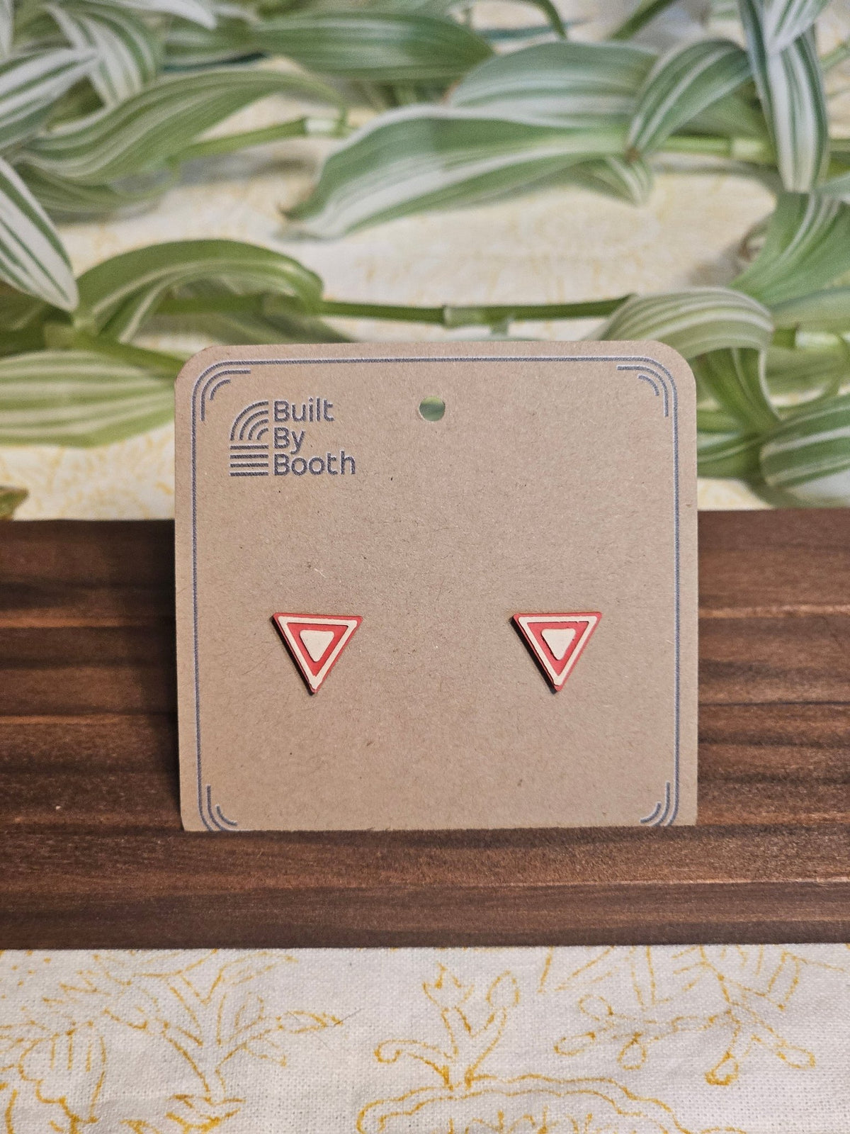 Stud Earrings - Triangle - Built By Booth