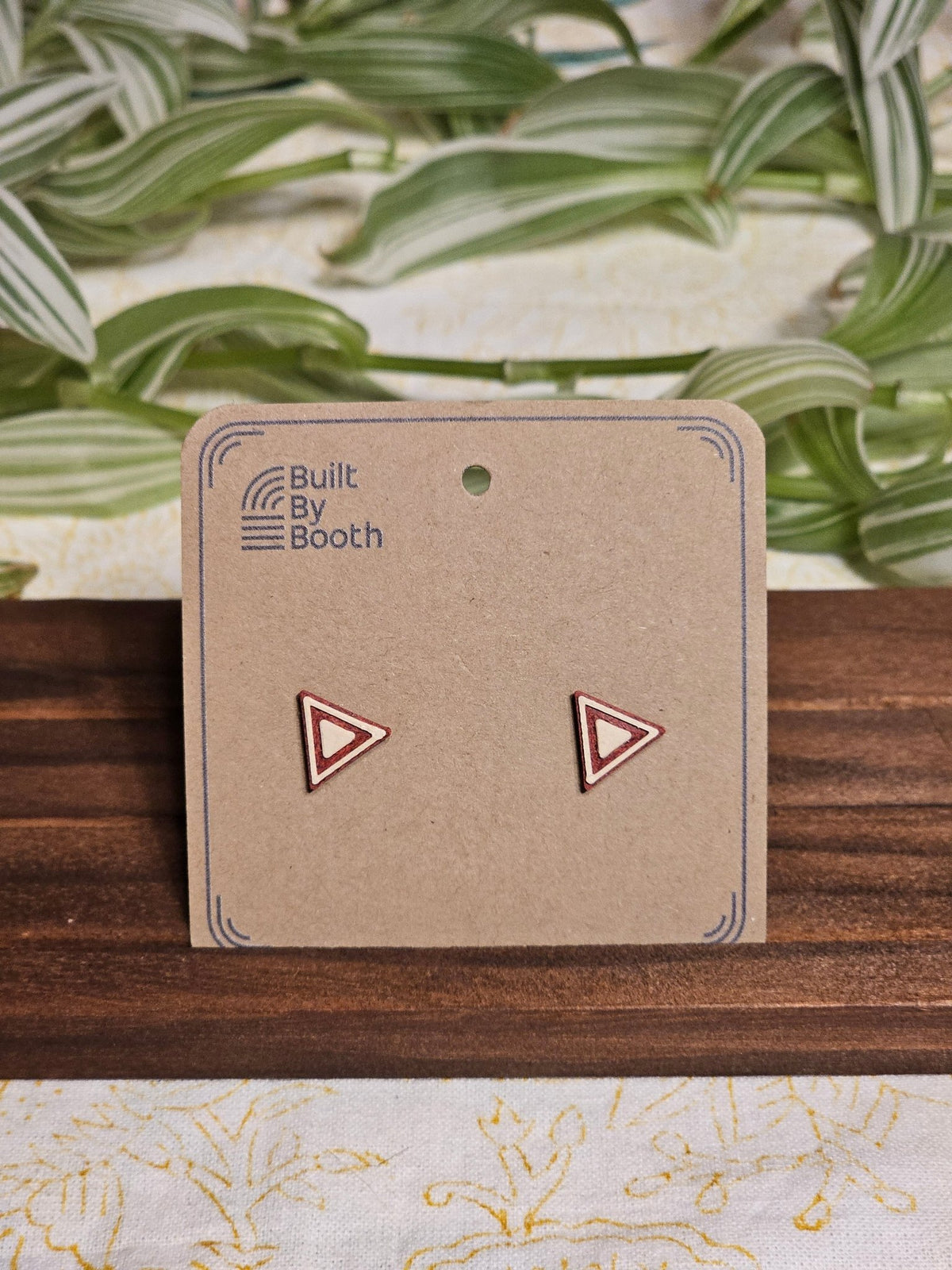 Stud Earrings - Triangle - Built By Booth