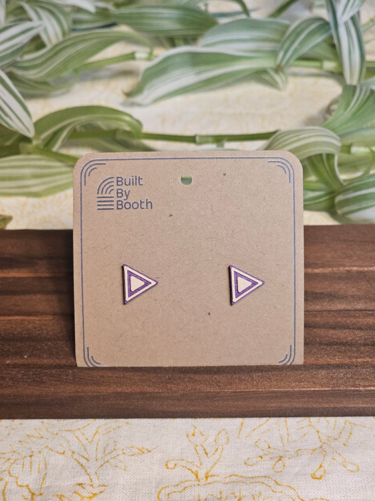Stud Earrings - Triangle - Built By Booth